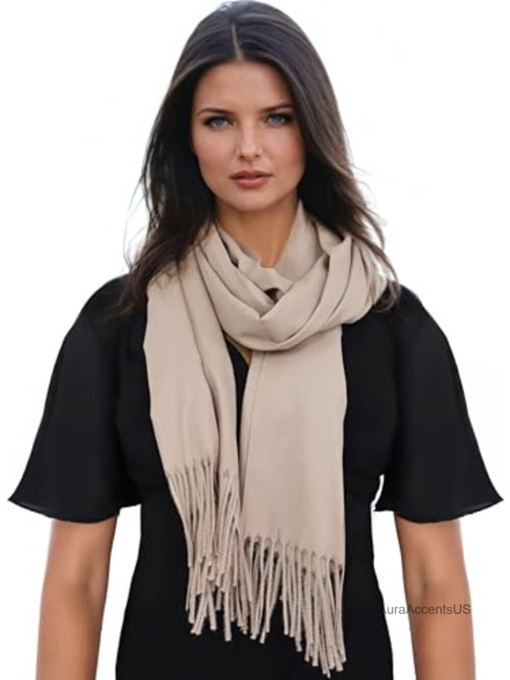 100% Pashmina Scarf Shawl Wrap Women Oversized Soft Warm Winter